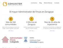 Tablet Screenshot of comuniter.net